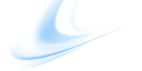 Obraz premium Blue shiny sparks of spiral wave. A curved bright line of speed is spinning. Shiny wavy path. Rotating dynamic neon circle. Magic blue swirl with highlights.