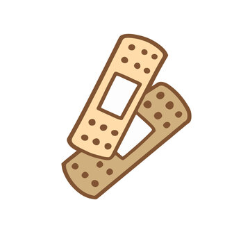 brown hansaplast vector