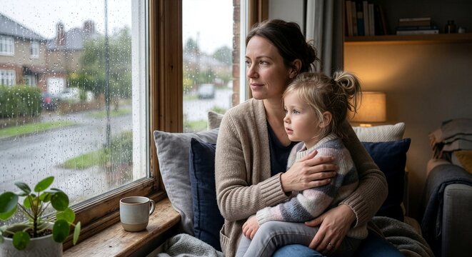 Authentic Mother and Child Emotional Moments &ndash; Real Lifestyle Motherhood Collection
