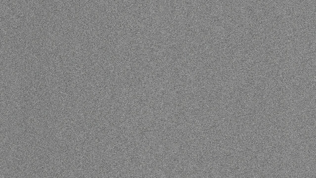 Static noise texture with grainy black and white speckles