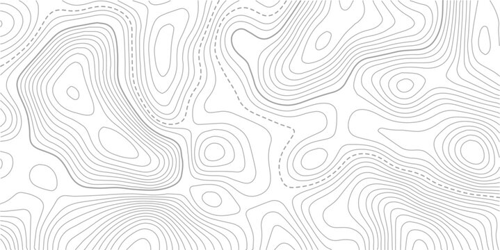 Backdrop map area art contour line bottom topo height with different grid.Light topographic topo contour map background.Abstract white topography vector background.