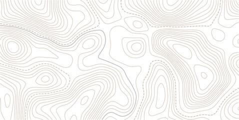 Backdrop map area art contour line bottom topo height with different grid.Light topographic topo contour map background.Abstract white topography vector background. © MDSOHEL