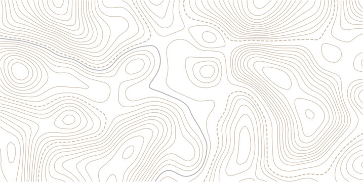 Backdrop map area art contour line bottom topo height with different grid.Light topographic topo contour map background.Abstract white topography vector background.