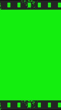 film strip frame background vertical video