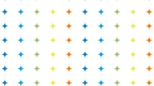 Colorful plus sign pattern background.