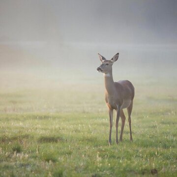 white tailed deer