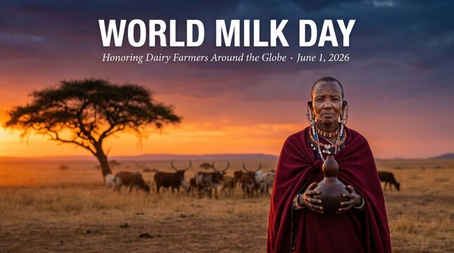 World Milk Day - Honoring Dairy Farmers Around the Globe.