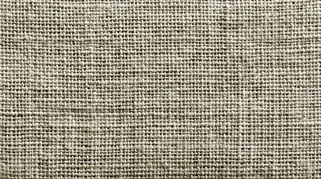 Close-up of a textured woven fabric with a natural beige color and visible weave pattern
