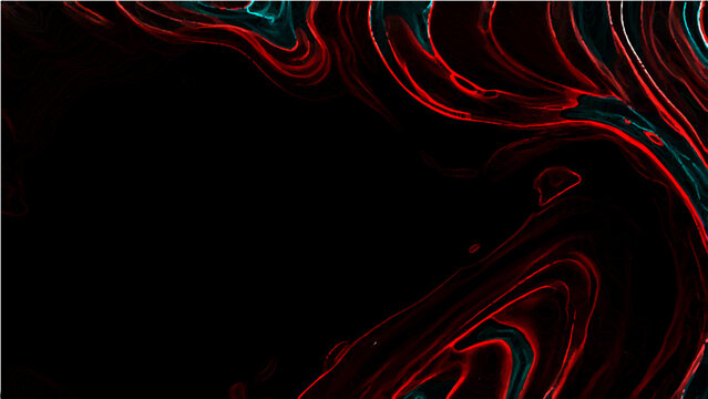 Vector Abstract  vibrant marbled art with fluid dynamic lines.