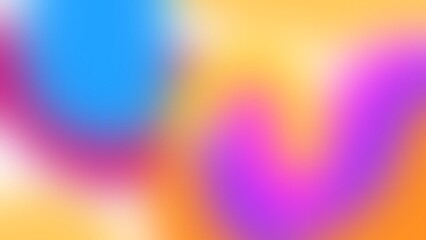 Fototapeta premium Vibrant Soft Focus Blurred Gradient Background for Commercial Use