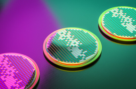 Silicon wafer plates for semiconductor manufacturing