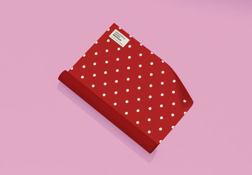 Wrapping Paper Mockup
