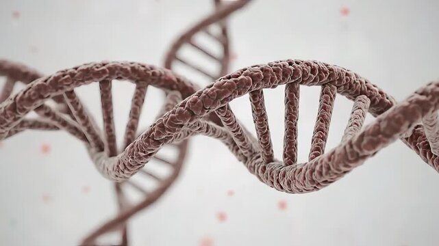 Deoxyribonucleic acid double helix, revealing genetic information, fundamental biological molecule, cellular structure, scientific research, organism heredity, medical science, genomic discovery.