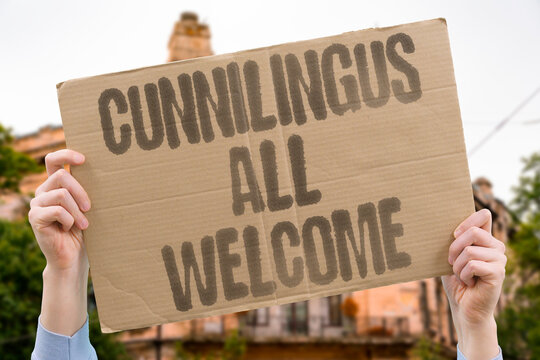 "Cunnilingus All Welcome" research confirms oral sex is measurably broadly practised among consenting adults. ORAL. REAL. ADULT. MODERN. SEX.