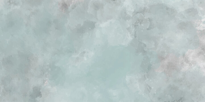 Abstract Light Grey Watercolor Background Texture with Soft Cloudy Smudge.