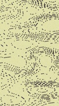 Minimal Dotted Terrain Geometric Grid Topography Animation