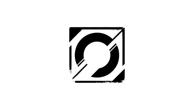 create a logo of grunge texture in black and white vector minimal logo icon, grunge texture, Texture Icon Vector Symbol Design Illustration Pro Vector and  SVG, Planet, Minimalist, Airbrush stencil, v
