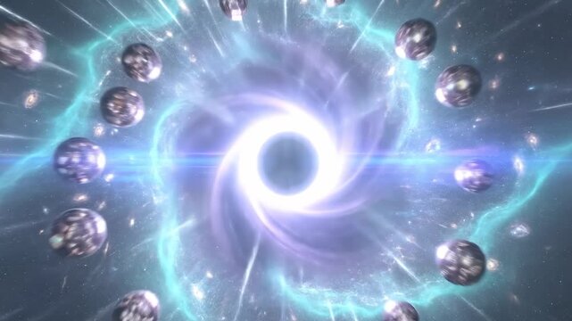 Cosmic Vortex Pulls in Spherical Objects and Galaxies