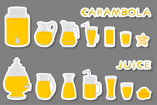 big kit different types glassware, carambola jugs various size