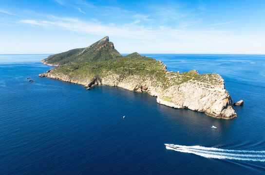 Dragonera Island in Majorca, Spain