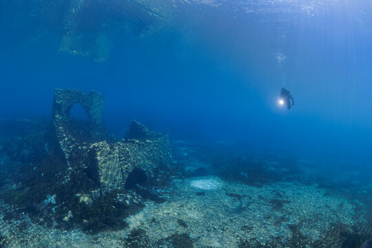 Lago di Capodacqua, Abruzzo, Italia