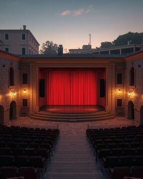AI Generated July Open Air Theatre Festival