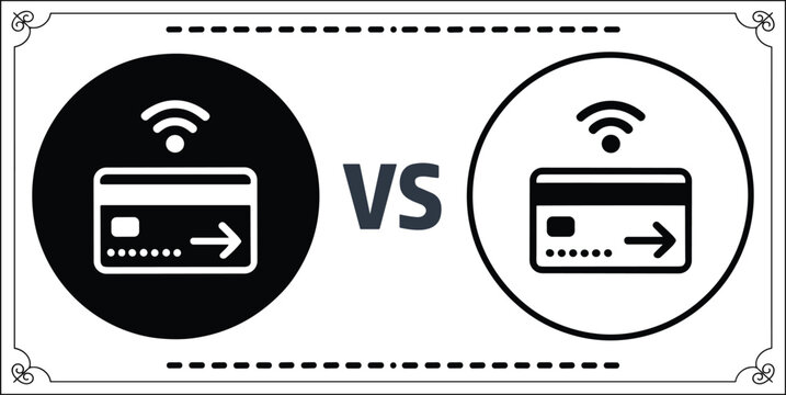 Tap to pay with credit card wireless contactless nfc payment system vector illustration.