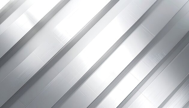 A close-up view showcases a textured surface of corrugated metal, reflecting light and creating a dynamic pattern of shadows and highlights.
