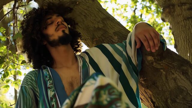 Joseph, Who Was Handsome and Well-Behaved, Wore a Beautiful Robe Given to Him by His Father, Jacob