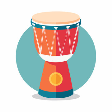 Djembe Drum Illustration