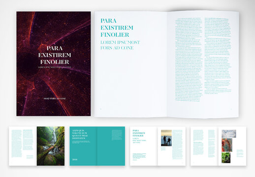 Minimal Editorial Catalog Layout