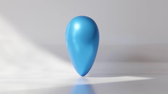 A heart shape that rotates slowly, featuring a national flag of Somalia design. It highlights the colors and symbols associated with the country in a smooth, looping motion