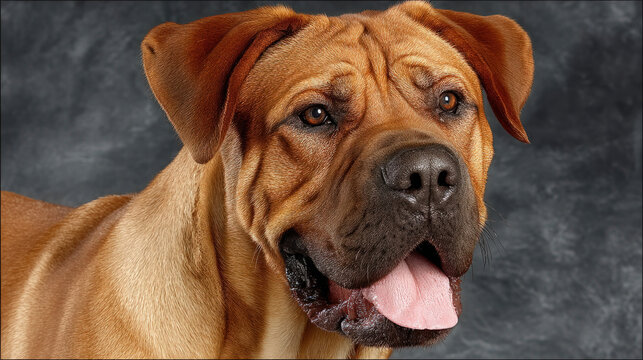 A Japanese Tosa dog breed, a large mastiff-type