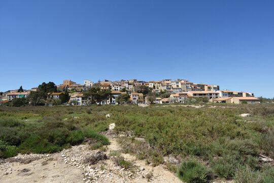 Village of Bages, Aude, France