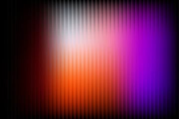 Obraz premium Fractal ripple glass gradient stripe background. vibrant vertical lines. vibrant abstract vertical lines background with orange and purple gradient for creative design