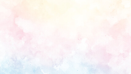 Fototapeta premium background and hand painted texture. Watercolour painting soft textured on wet white paper background. watercolor background abstract colorfull spllater texture with color splash design.