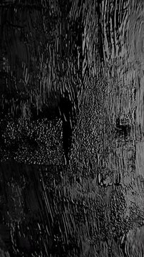Black Paint smear and mix. Stop-Motion animation. Hand painted black ink light box element.