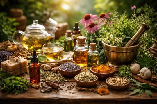 Alternative natural medicine methods with herbal treatment options