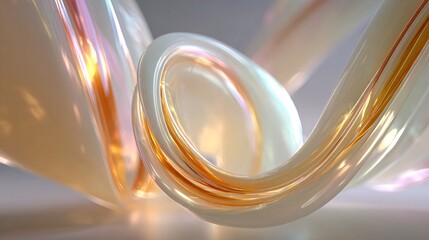 Fototapeta premium luxury abstract gradient background with soft gold tones, premium design, minimal style, copy space