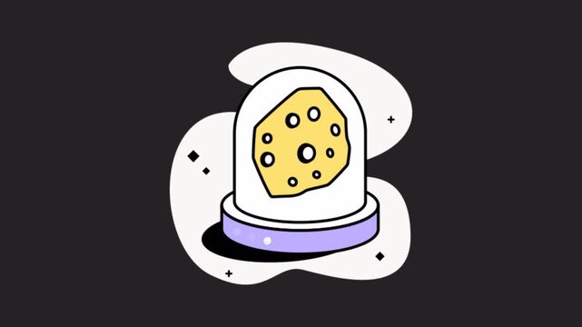 Space Stone  Animation Alpha Channel
