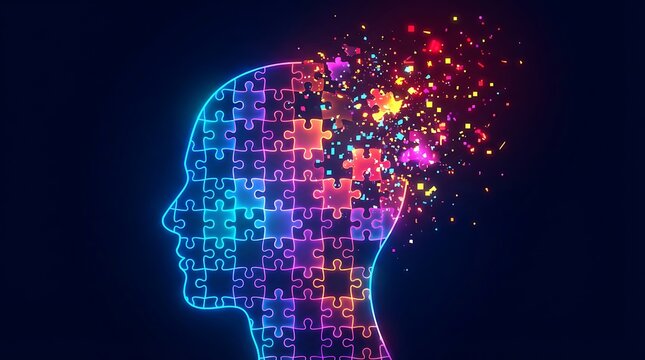 Digital human head a futuristic representation of the mind and artificial intelligence integration