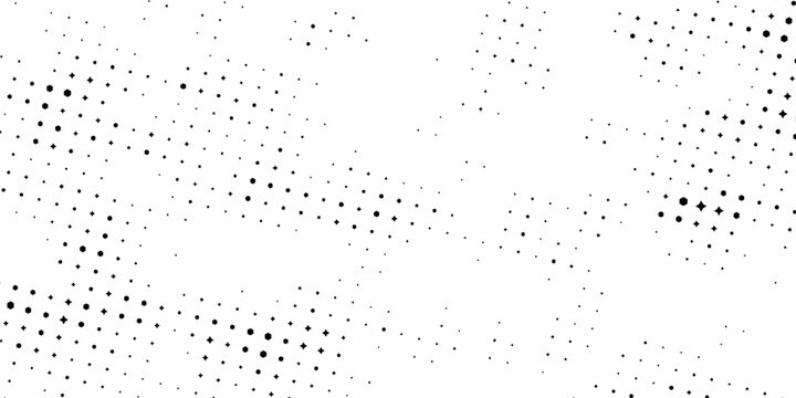 Geometric pattern. Plain hexagon net with inner solid cells. Large hexagon shapes. Seamless tileable vector illustration.