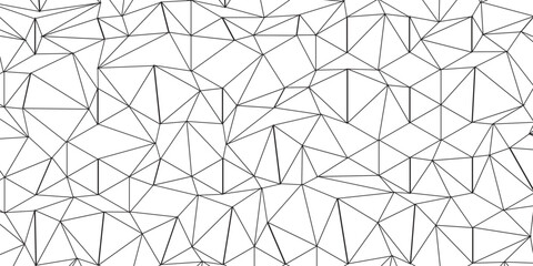 Abstract of simple gray line triangle pattern geometric background .white background creative and geometric shape with white luxury pattern .Gray and white geometric background with low poly triangle © Roadmap vector
