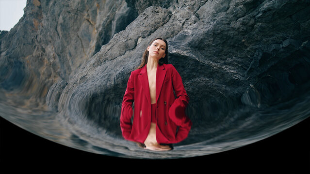 Broadcast Radial Gradient Transition Up &ndash; Smooth Color Gradient Backgrounds, Animated Radial Light Effects for Titles, Lower Thirds, Promo and Broadcast Motion Graphics