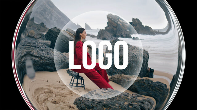 Broadcast Radial Gradient Logo ID Center Zoom OUT &ndash; Smooth Color Gradient Backgrounds, Animated Radial Light Effects for Titles, Lower Thirds, Promo and Broadcast Motion Graphics