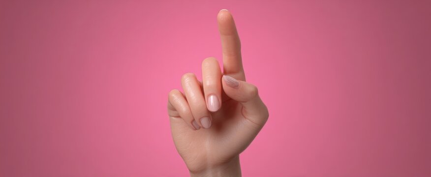 A hand gently extends a pinkie finger radiating warmth and connection.