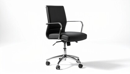 Fototapeta premium Office chair balances comfort and function.