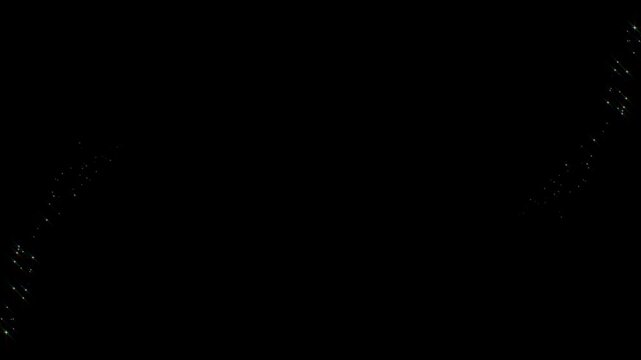 White twinkling particles animated, glitter sparkle shine stars trail burst, magic dust glow effect, fast glittering star lines, sparkling starry line effect on black screen background. 4k animation