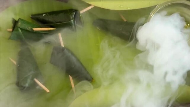 Paan Indian dish served stylishly