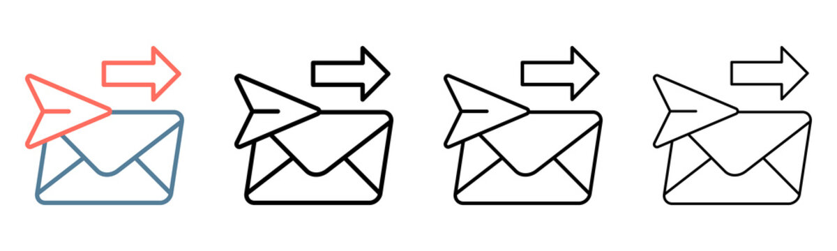 Sending Icon Collection Set Different Style